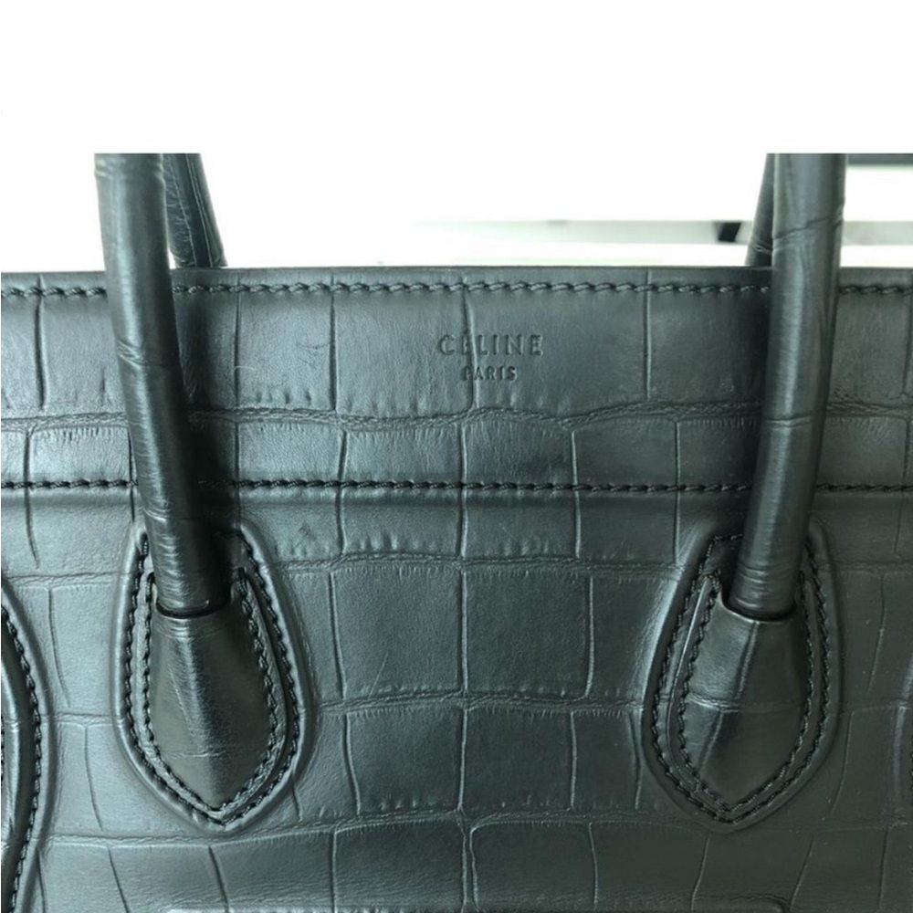 Embossed PYTHON Celine Bag - Picture 7 of 14